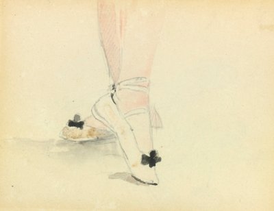 ダンスシューズ 作： Édouard Manet